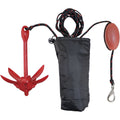 3006.6548 Boattector Complete Grapnel Anchor Kit for Small Boats, Kayaks, PWC, Jet Ski, Paddle Boards, Etc. - 3.5 Lbs.