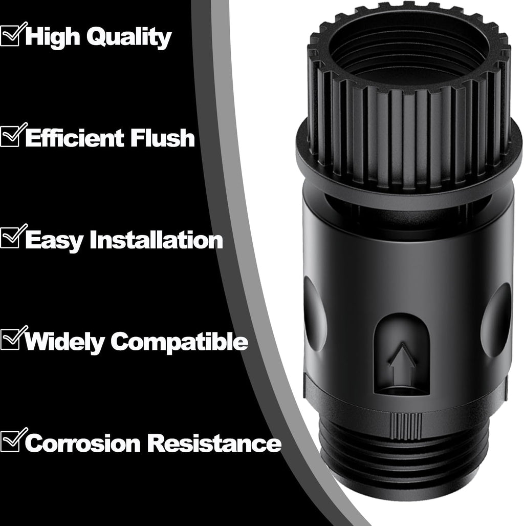 Quick Connect Flush Kit for Sea-Doo, Kawasaki, Yamaha, Honda & Jet Ski - Universal Garden Hose Flush Adapter for PWC, Boat & Outboard Motors