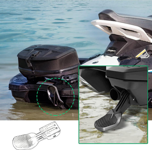 Boarding Fold-Down Step Compatible with Sea-Doo Spark Replace #295100494 295100642 Reboarding Step Ladder Spark Boarding Watercraft Step Kit