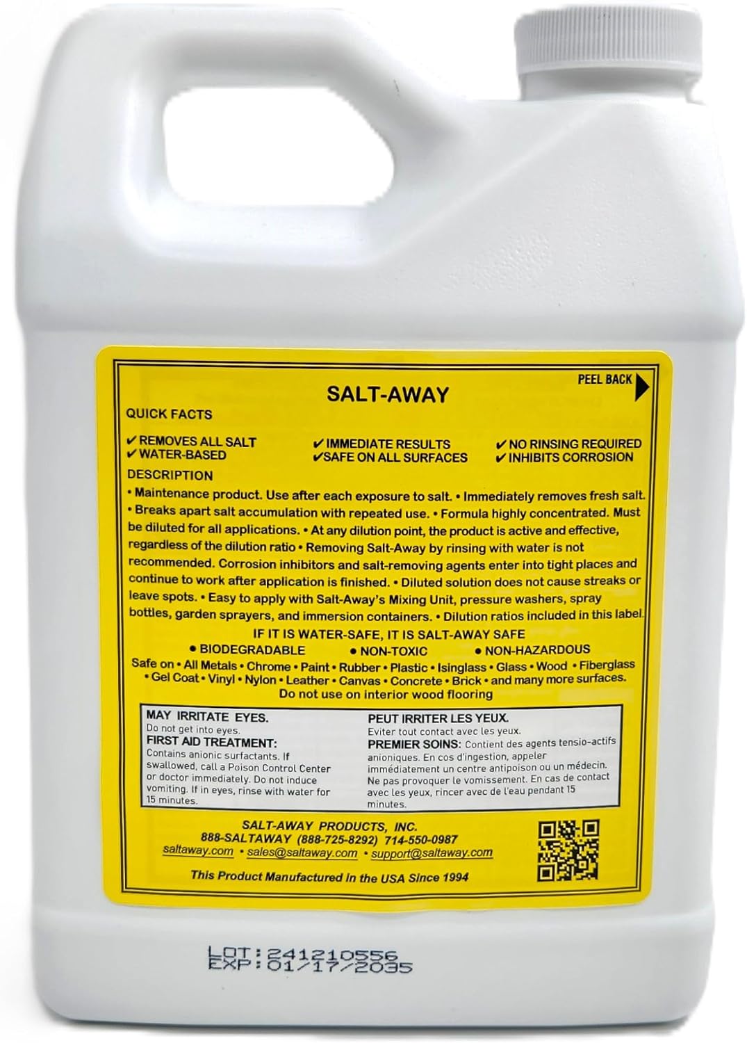 Salt-Away® Concentrate Quart - 32 fl oz (946 ML)