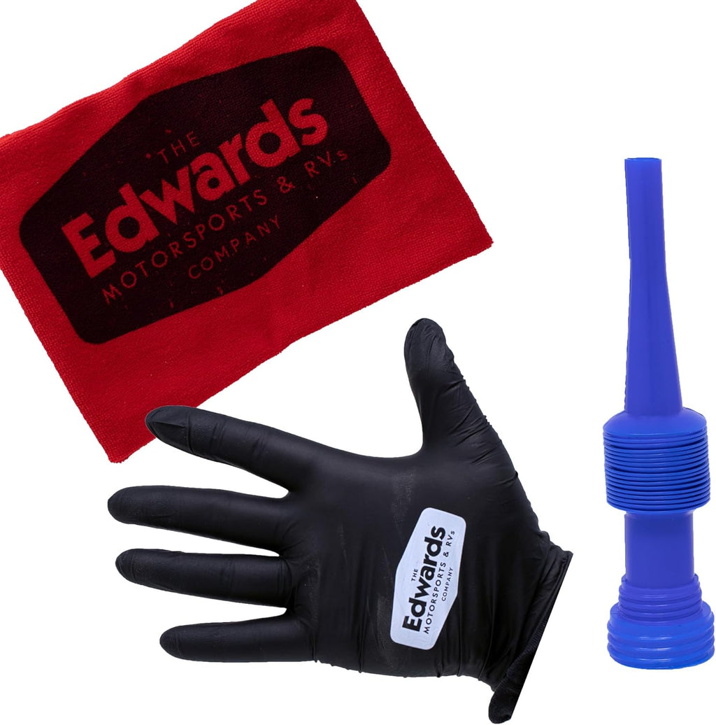 Edwards Oil Change Kit fits 2018-2024 Sea Doo Watercraft 170, 230, and non supercharged 300s with Spark Plugs