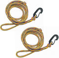 Airhead PWC Boat Dock Line, 7-Feet, Pack of 2, yellow / Black For Watercraft