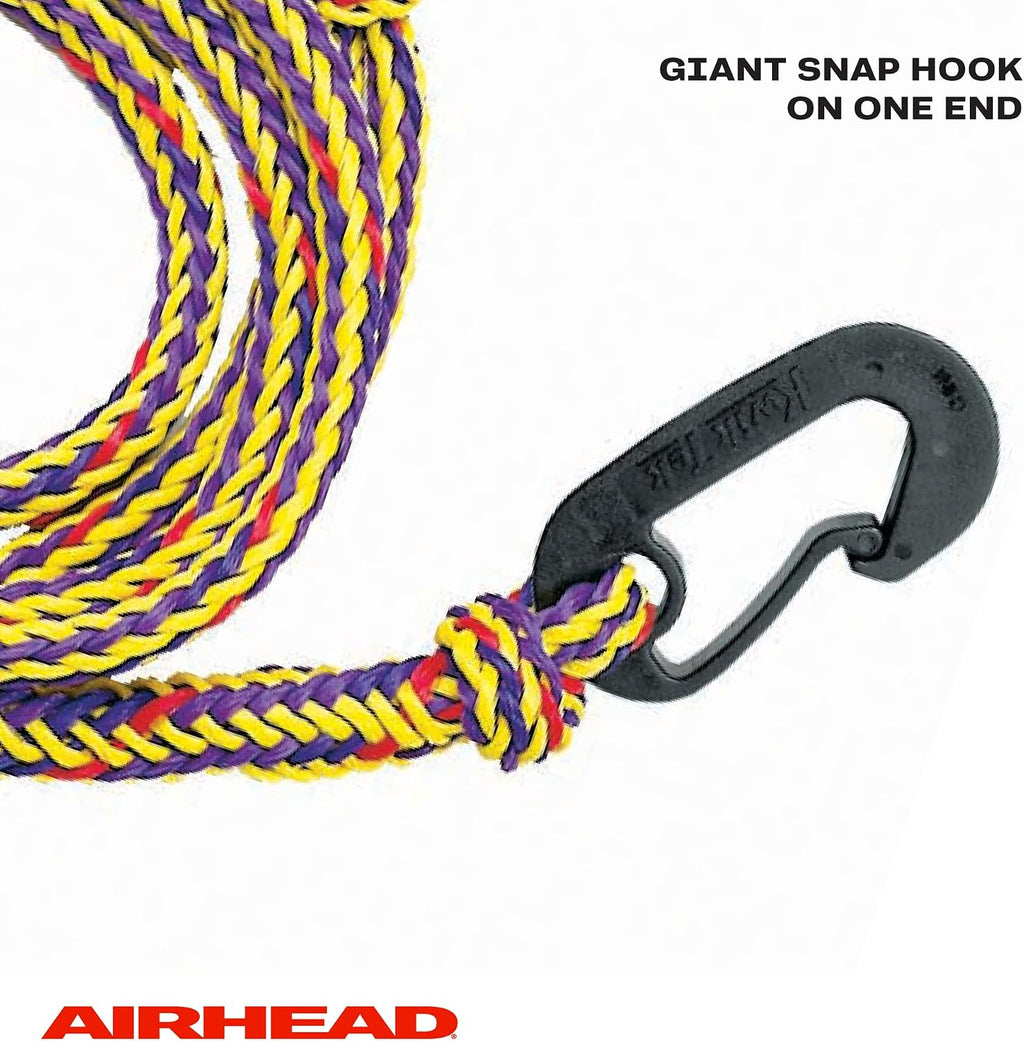 Airhead PWC Boat Dock Line, 7-Feet, Pack of 2, yellow / Black For Watercraft